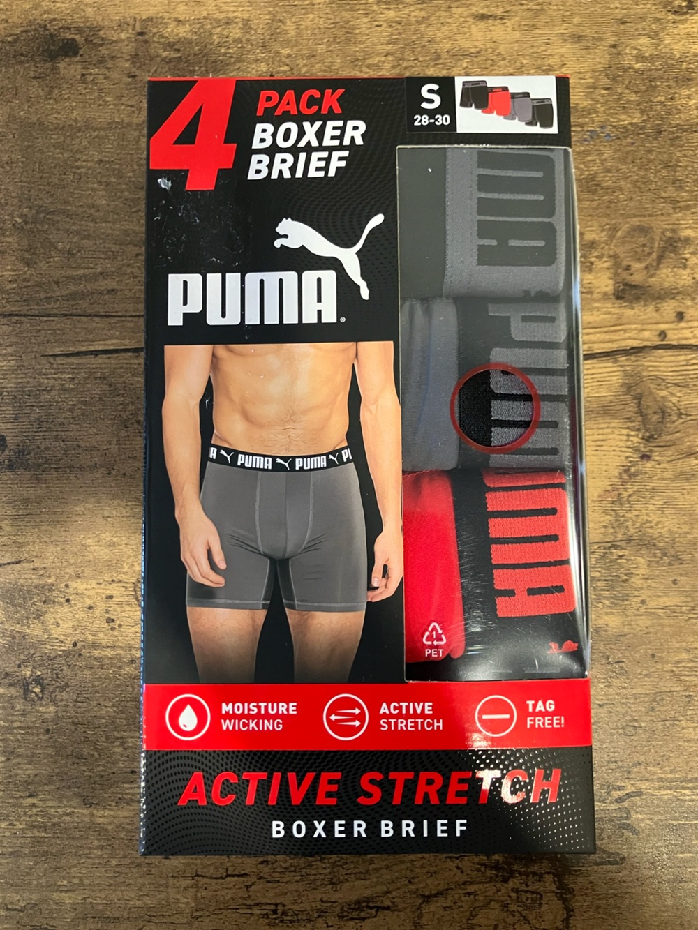 Puma boxer briefs 4x